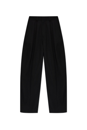 Balenciaga Wide-Leg Wool Trousers