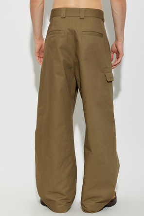 Balenciaga Relaxed wide-leg cotton pants
