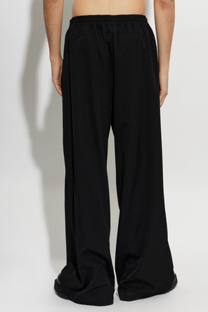 Balenciaga Wool Wide-Leg Trousers