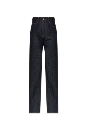 Straight-leg jeans