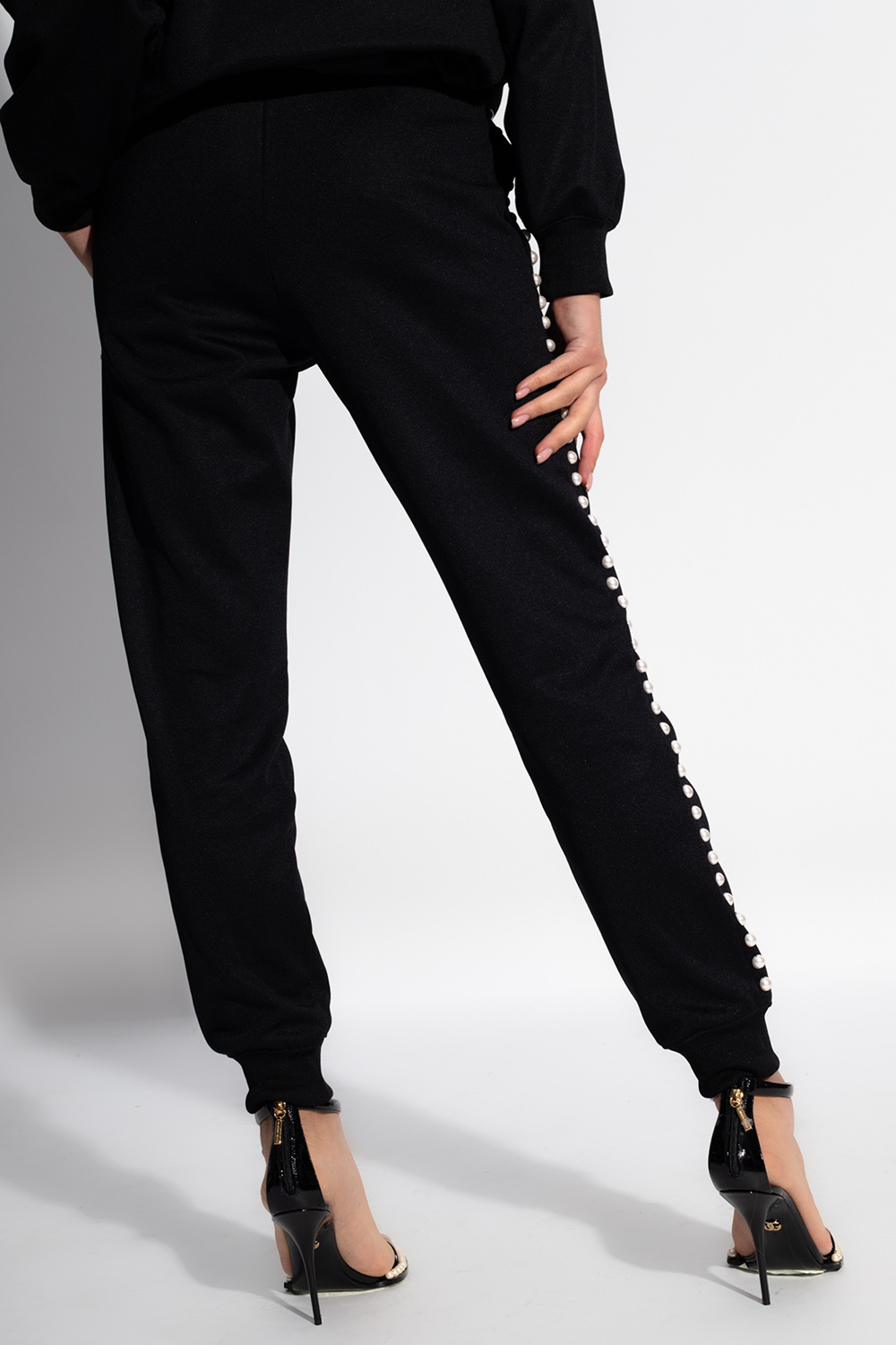 Moschino Appliquéd trousers