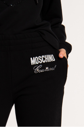 Moschino Tommy Jeans Felpa bianca stile college