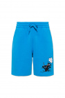 Moschino Patched sweat shorts