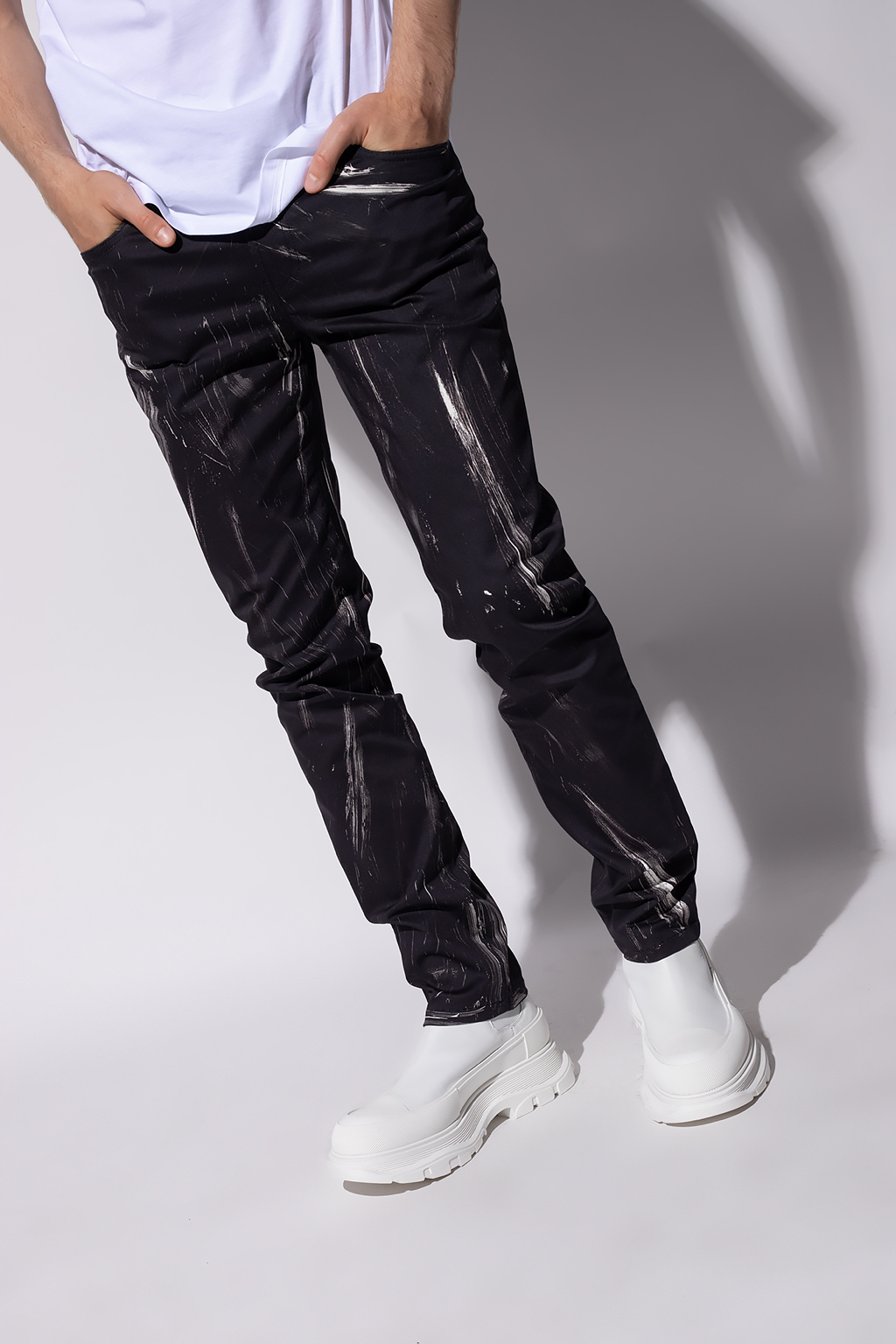 Moschino Trousers with logo