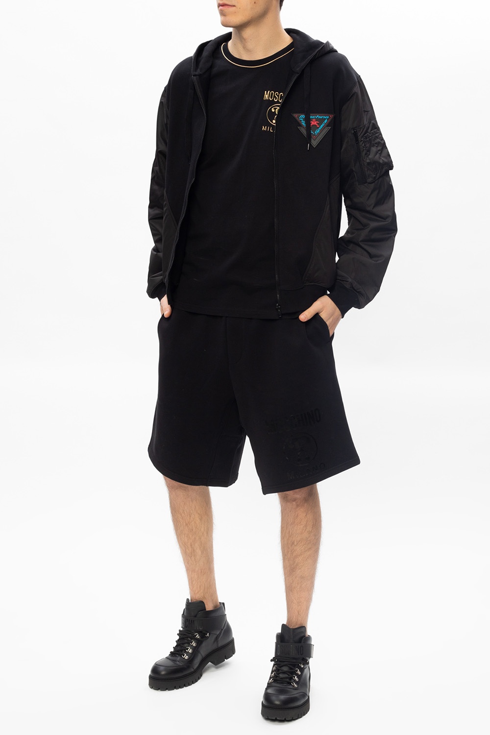 Moschino buscemi black shorts