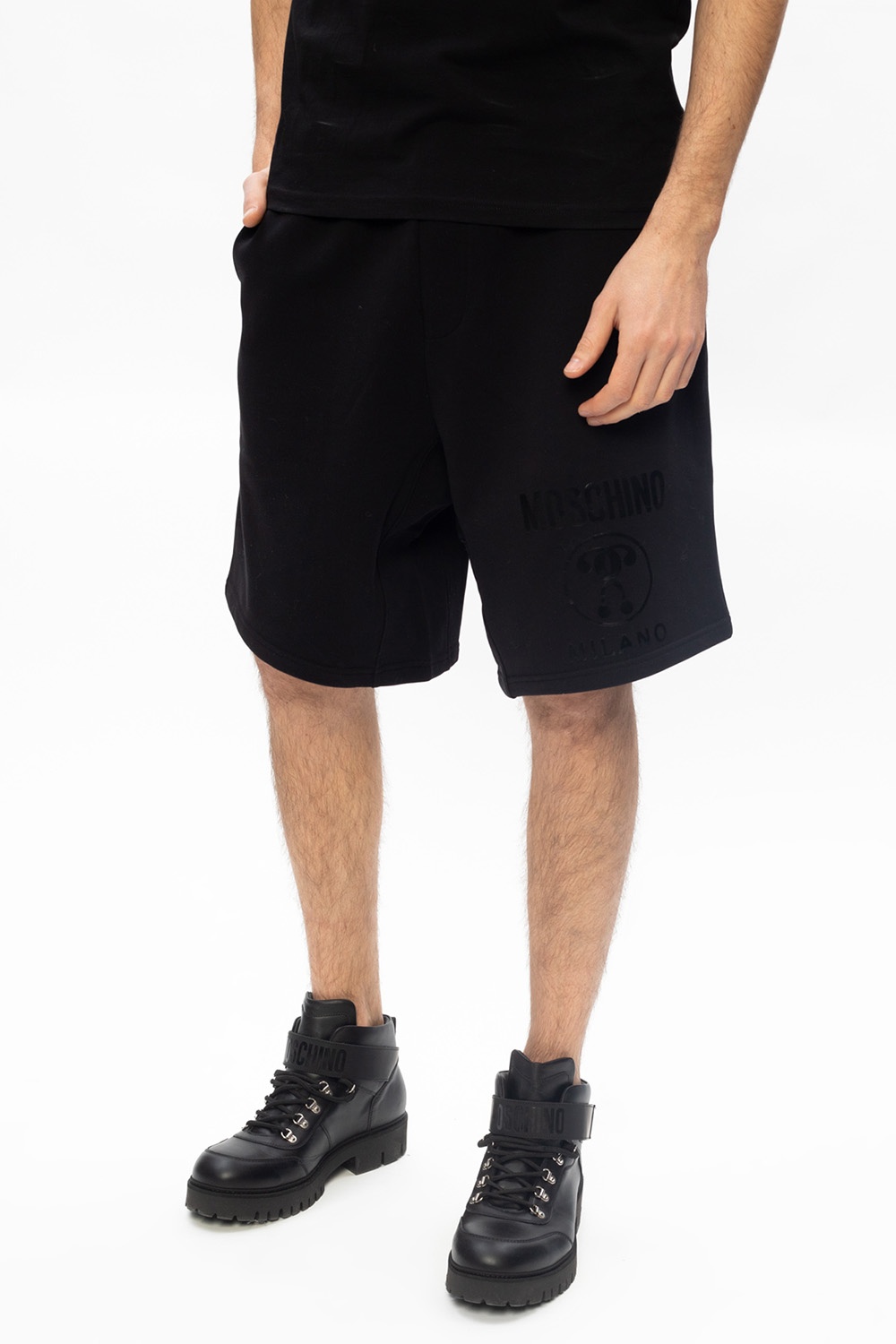 Moschino buscemi black shorts