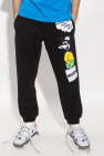 Moschino Patched sweatpants