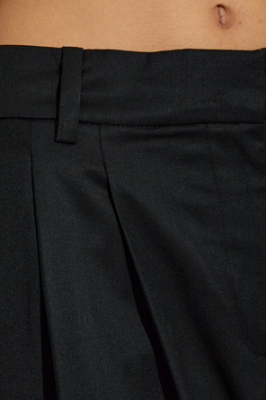 Ganni Pantalones de vestir con pliegue