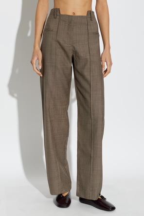 Ganni Pantalones de pinzas