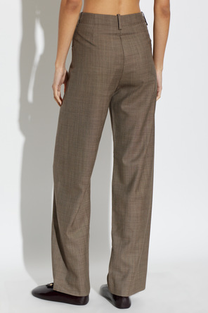 Ganni Pantalones de pinzas
