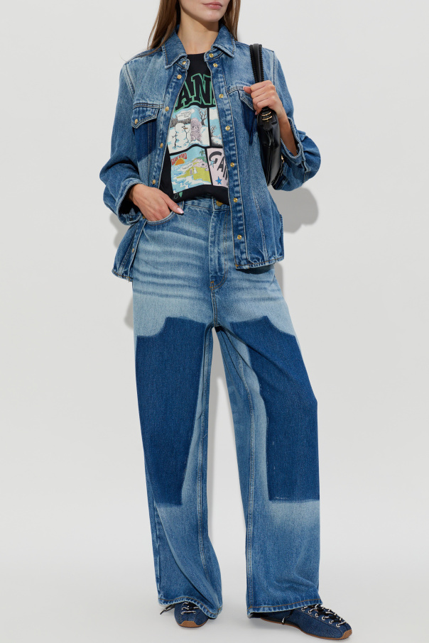 Ganni Wide-leg jeans