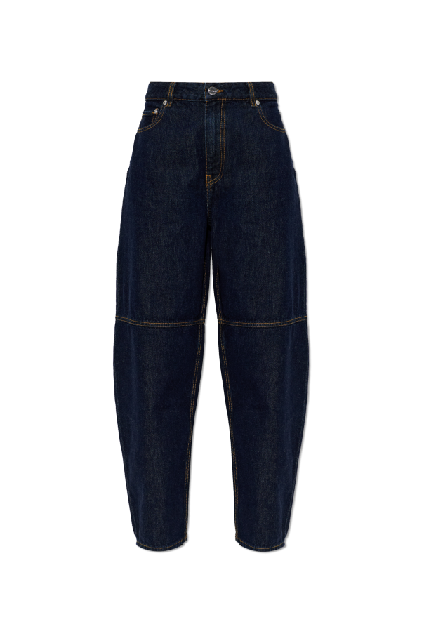 Ganni Jeans with logo