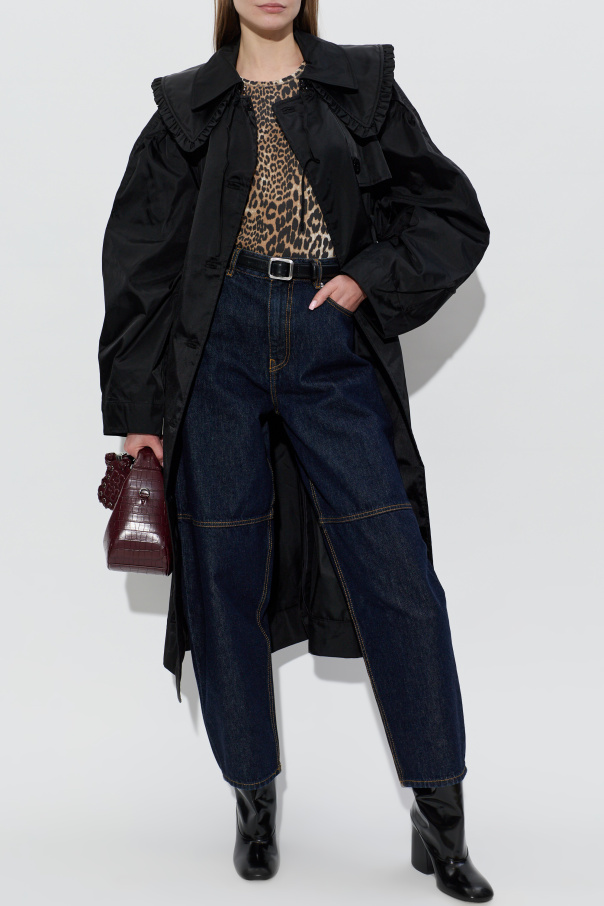 Ganni Jeans with logo
