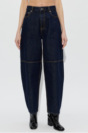 Ganni Jeans with logo