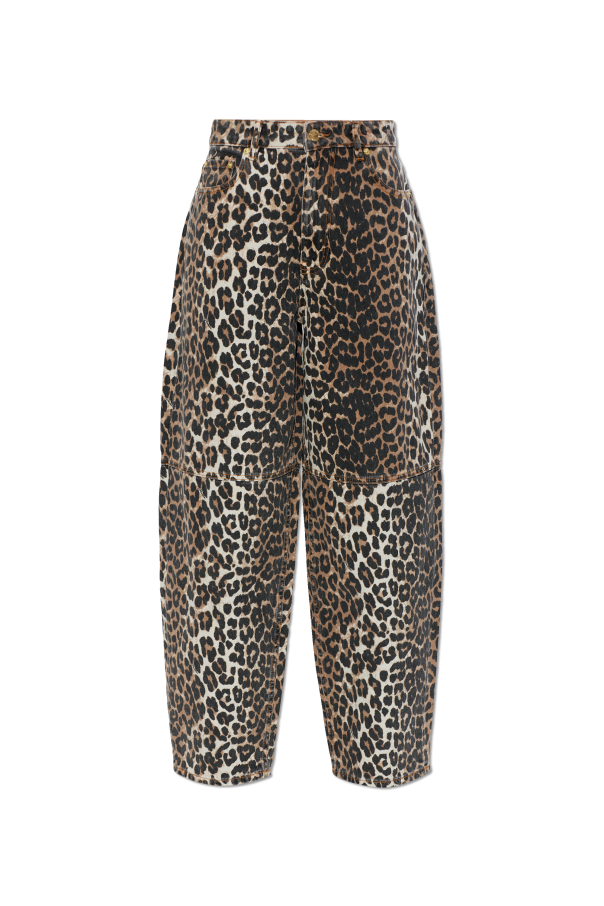 Ganni Jeans with logo