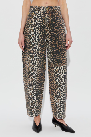 Ganni Jeans with logo