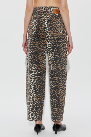 Ganni Jeans with logo