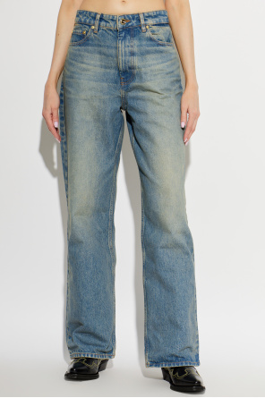 Ganni Vaqueros con efecto `vintage`