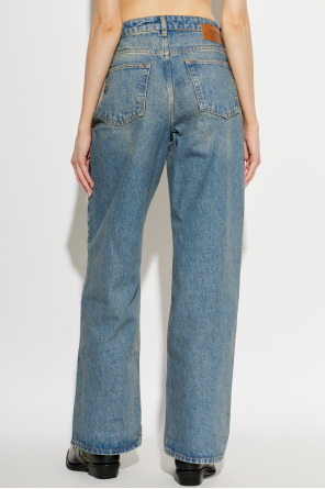 Ganni Vaqueros con efecto `vintage`