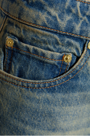 Ganni Vaqueros con efecto `vintage`