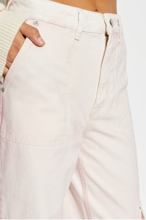 Ganni Jeansy typu `cargo`