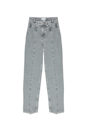 Jeans mit Ziernaht an den Hosenbeinen