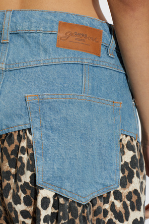 Ganni Jeans con estampado floral