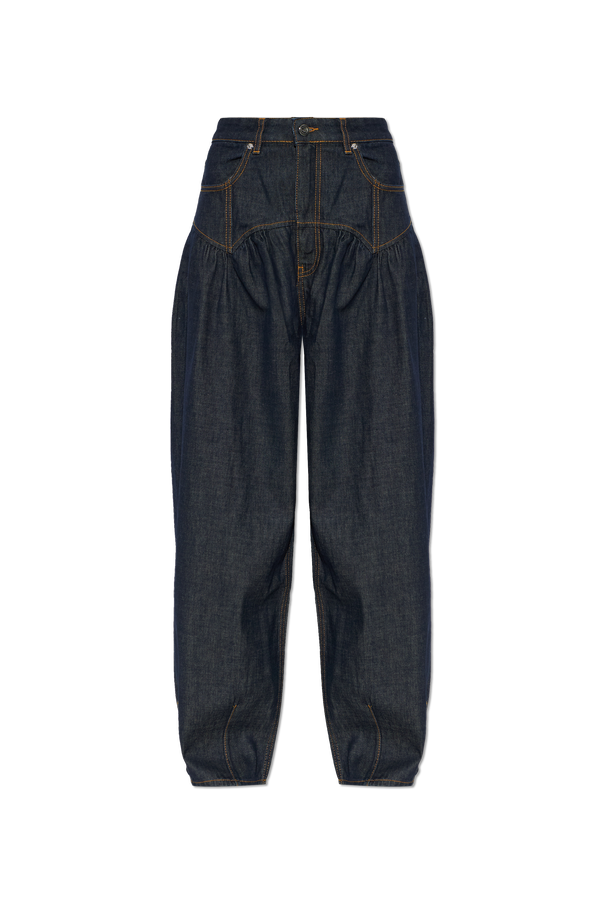 Loose-Fit High-Rise Jeans od Ganni