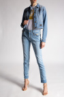 Versace Jeans Couture Raw-trimmed jeans