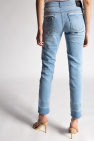 Versace Jeans Couture Raw-trimmed jeans