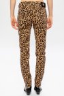 Versace Jeans Couture Leopard-printed jeans