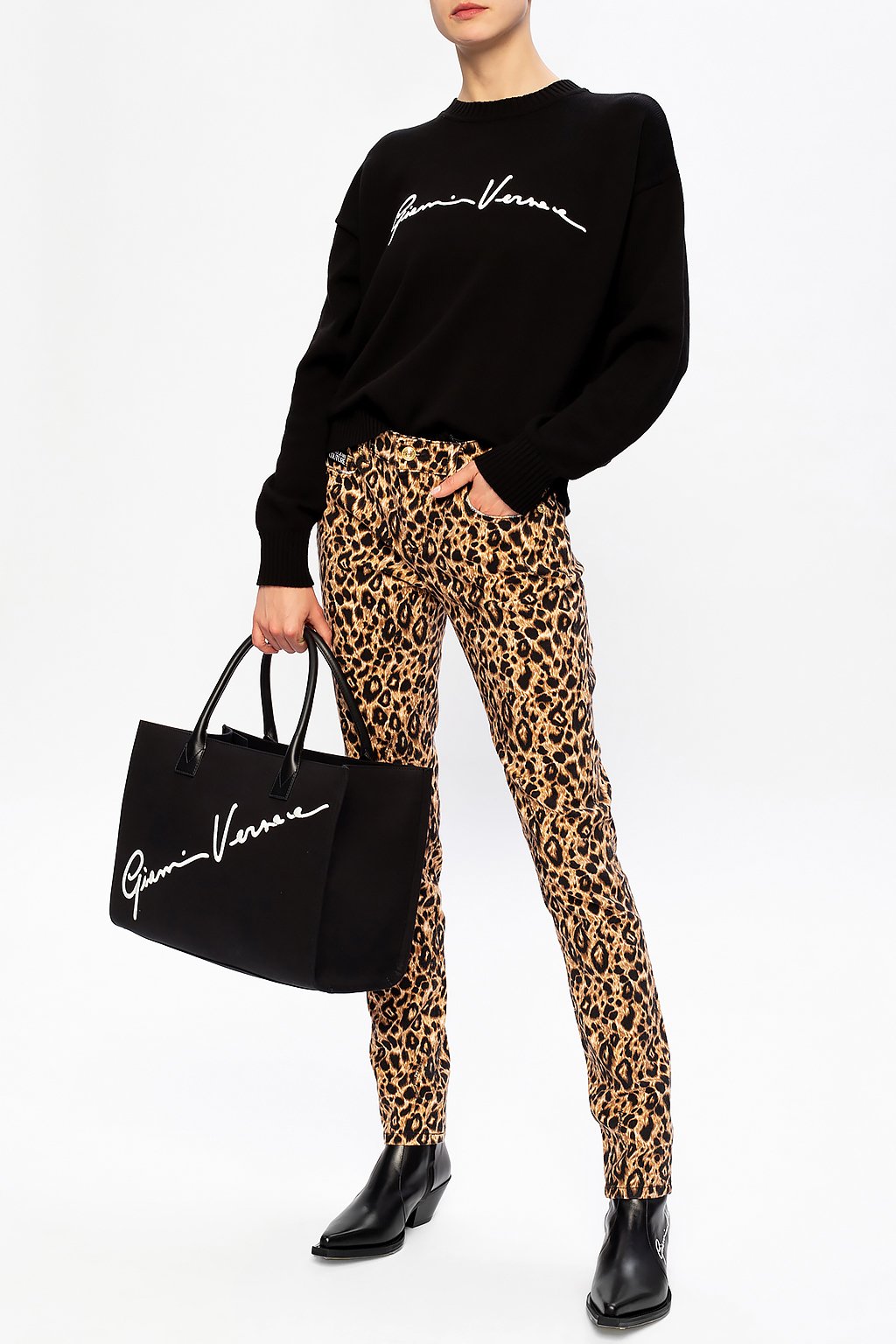 versace jeans couture leopard