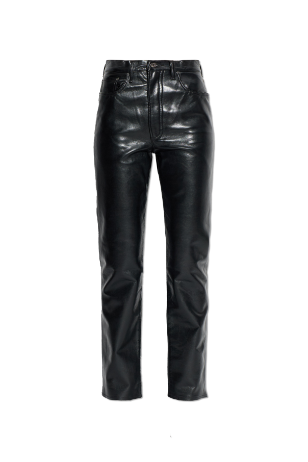 Trousers made from recycled leather od AGOLDE