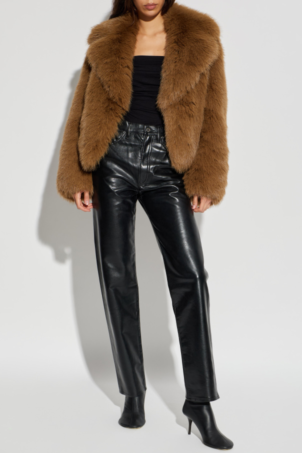 AGOLDE Hose aus recyceltem Leder