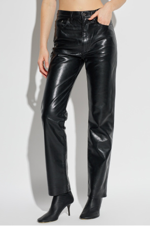 AGOLDE Hose aus recyceltem Leder