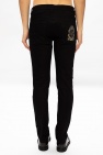 Versace Jeans Couture BLACK Patched jeans