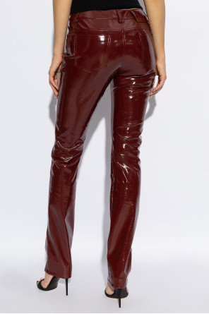 Blumarine Lacquered trousers