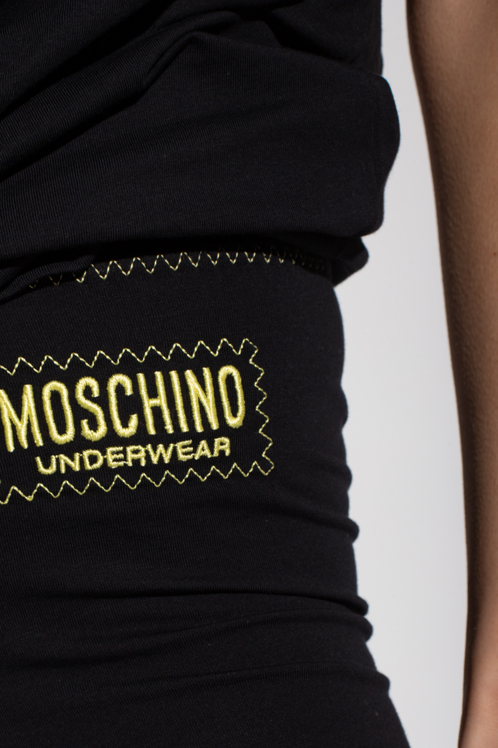 Moschino Draped Dress With Zippers