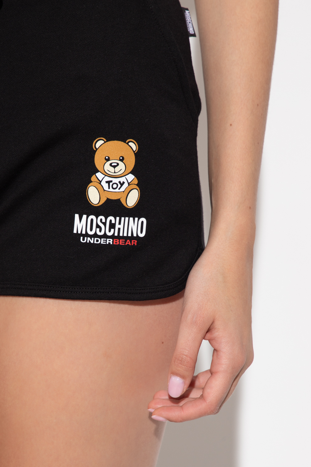 Moschino Szorty z logo