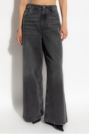 Blumarine Jeansy z szerokimi nogawkami