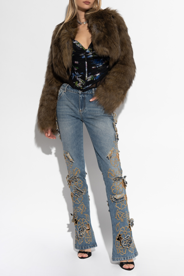 Blumarine Flared-leg jeans
