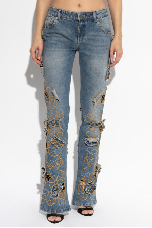Blumarine Flared-leg jeans