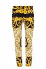 Versace MULTICOLOUR Baroque motif jeans