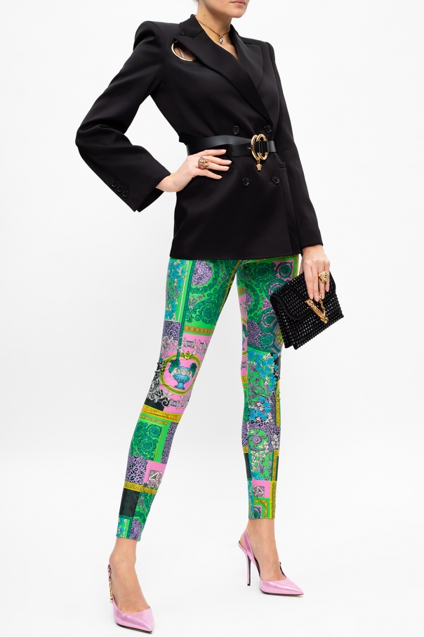 Versace Patterned leggings