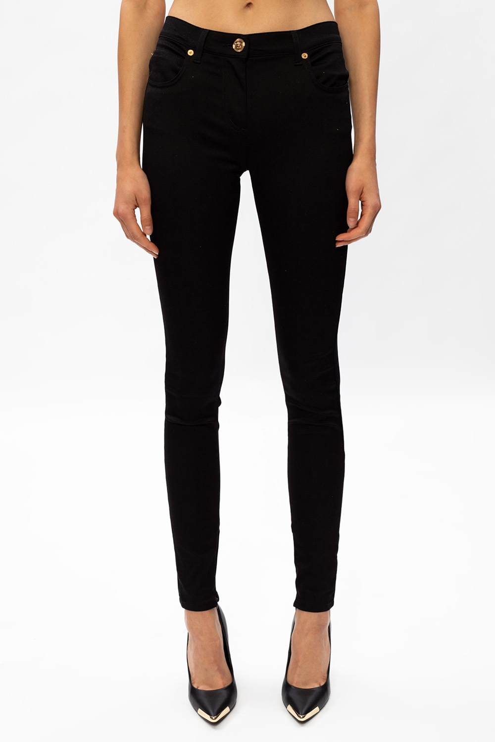 Versace Tapered leg trousers
