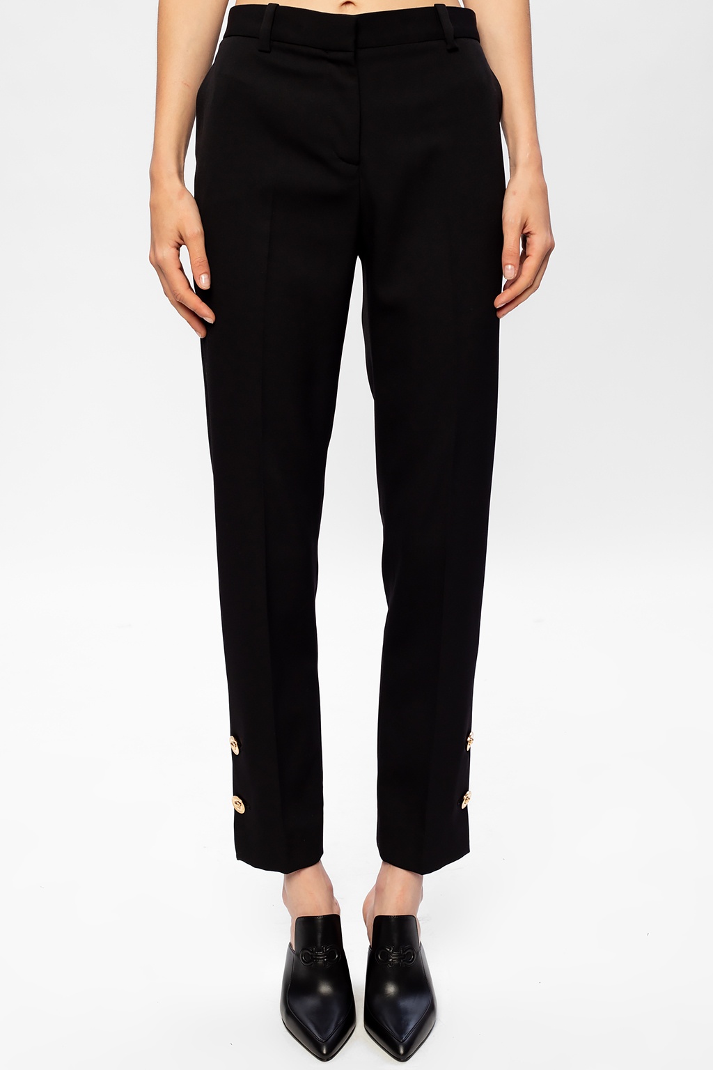 Versace Pleat-front trousers