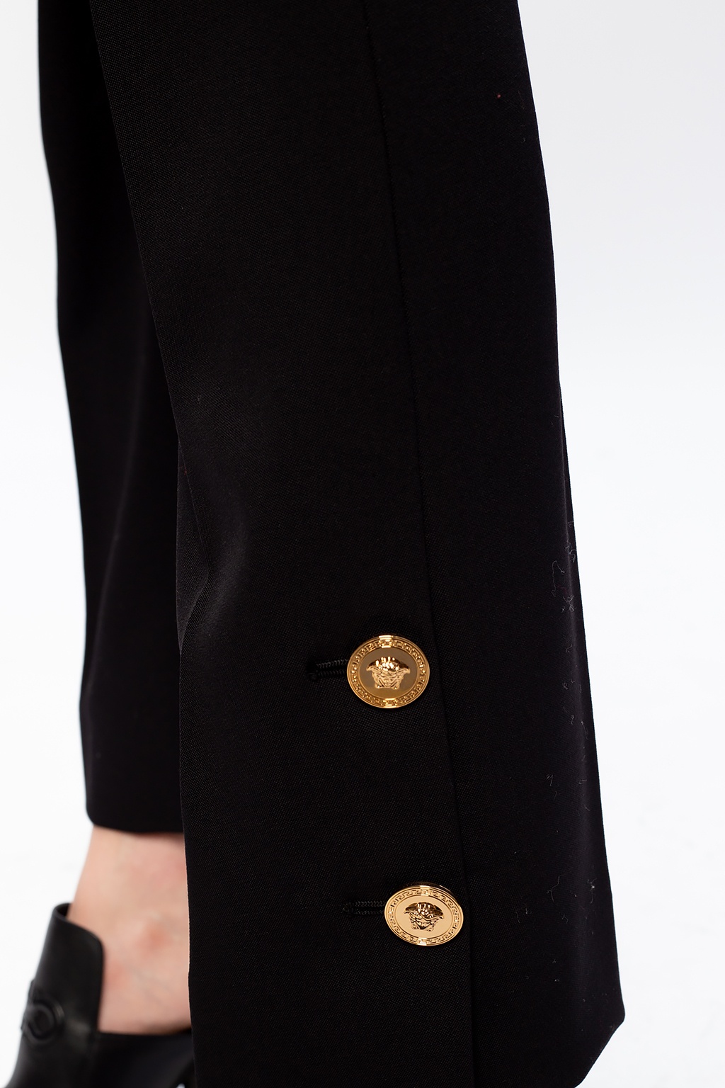 Versace Pleat-front trousers