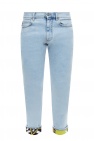 Versace Jeans with cuffed hems