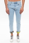 Versace Jeans with cuffed hems