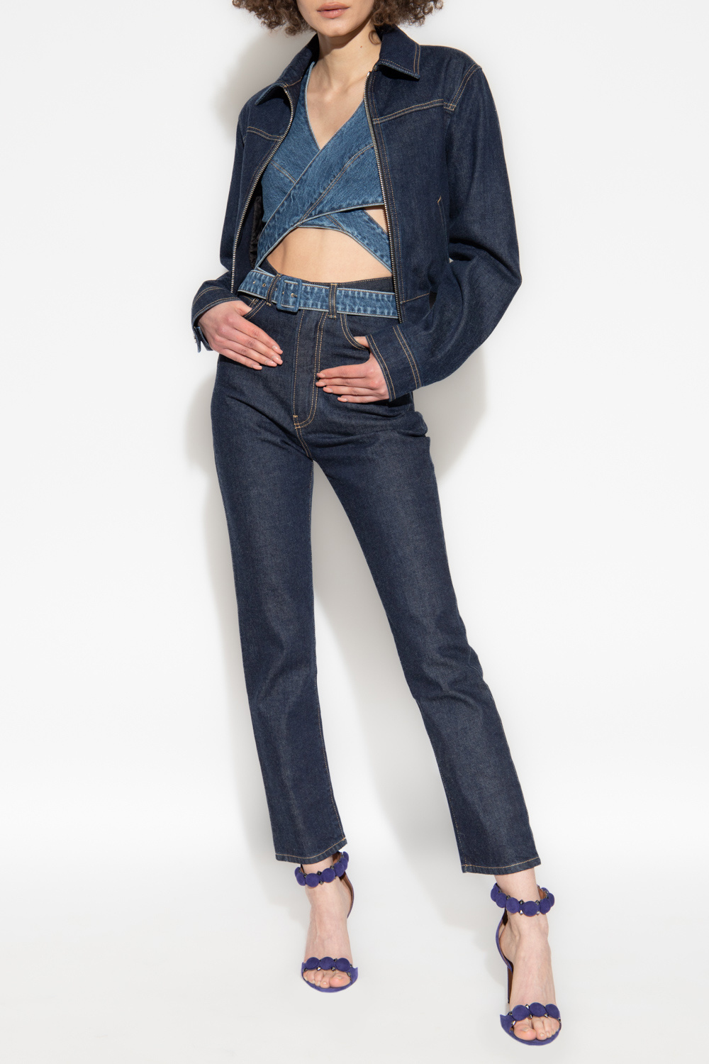 Alaïa High-waisted jeans